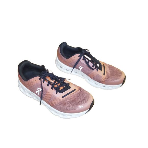 On Cloudgo Men's Size 11.5 Mahogany Orange Black Running Shoes Sneakers 55.97911 - Picture 2 of 6